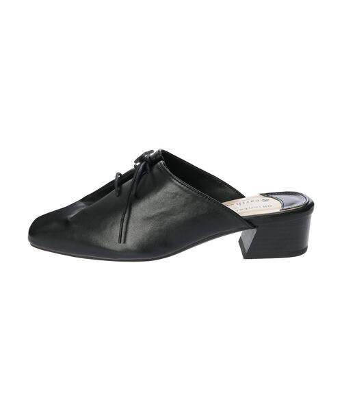 ORiental TRaffic(オリエンタルトラフィック)の「ORiental TRaffic レースアップスリッパ *(サンダル・レディース・アイボリー/ブラック・S/M/L)」の13枚目の写真