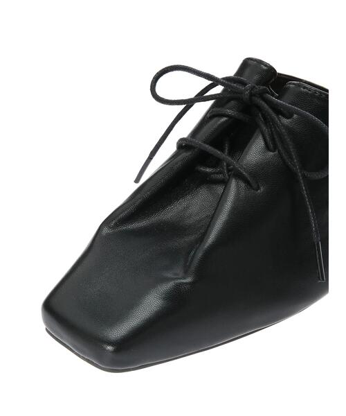 ORiental TRaffic(オリエンタルトラフィック)の「ORiental TRaffic レースアップスリッパ *(サンダル・レディース・アイボリー/ブラック・S/M/L)」の14枚目の写真