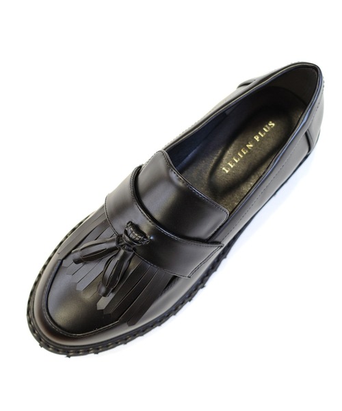 AmiAmi(アミアミ)の「厚底キルトタッセルローファー(ローファー・レディース・ブラック/ブラウン/ブラック系その他/グレイッシュベージュ・LL/3L/S/M/L/4L)」の10枚目の写真