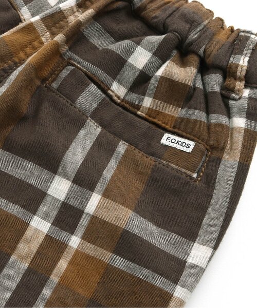 F.O.KIDS（エフオーキッズ）の「3柄チェックパンツ 10分丈（その他パンツ・キッズ・グレー/エンジ/ブラウン・80/110/90/100/95/130/120/140）」の14枚目の写真