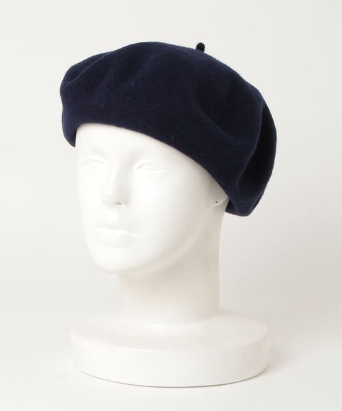 Sense of Grace(センスオブグレース)の「TINO BERET ウール バスクベレー帽 チョボ付き(ハンチング/ベレー帽・レディース・オリーブ/ワイン/オレンジ/キャメル/アッシュ/ベージュ/ネイビー/ブラウン/グレー/ブラック・FREE)」の7枚目の写真