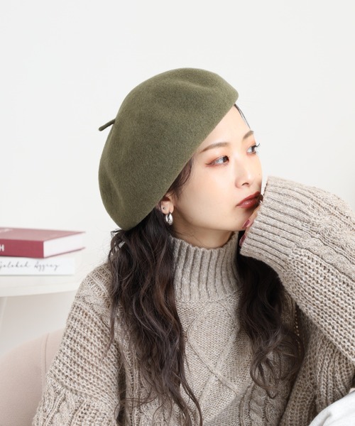 VAKT. バクト ベレー帽 ニット帽 ウール グレー 新品 完売 百々千晴