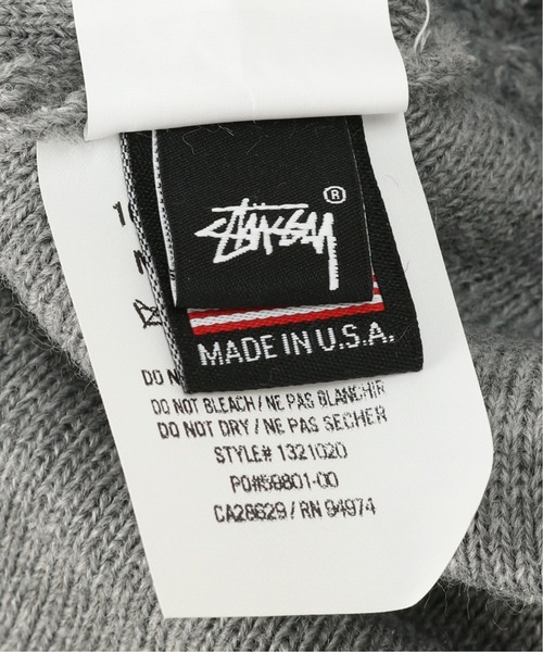 STUSSY(ステューシー)の「【STUSSY / ステューシー】STOCK CUFF BEANIE(ニットキャップ/ビーニー・メンズ・ブラック/チャコールグレー/ブラウン・FREE)」の10枚目の写真