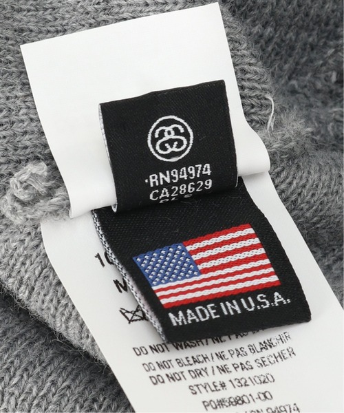 STUSSY(ステューシー)の「【STUSSY / ステューシー】STOCK CUFF BEANIE(ニットキャップ/ビーニー・メンズ・ブラック/チャコールグレー/ブラウン・FREE)」の11枚目の写真