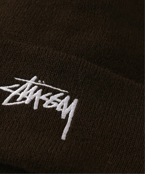 STUSSY(ステューシー)の「【STUSSY / ステューシー】STOCK CUFF BEANIE(ニットキャップ/ビーニー・メンズ・ブラック/チャコールグレー/ブラウン・FREE)」の15枚目の写真
