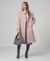 THE STATION STORE | ＜closet story（クローゼットストーリー）＞ノーカラー コート(ノーカラーコート)