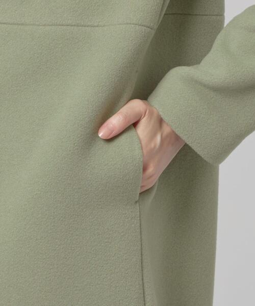 THE STATION STORE(ザ ステーション ストア)の「<closet story(クローゼットストーリー)>ノーカラー コート(ノーカラーコート・レディース・ブラック/ライム/ライトピンク/ピンク・S/M)」の21枚目の写真