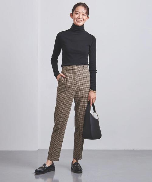 INCOTEX（インコテックス）の「＜INCOTEX（インコテックス）＞GALENE バック イージーパンツ（その他パンツ・レディース・ベージュ/ネイビー・40/38）」の11枚目の写真