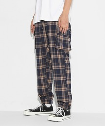 LEGENDA | Check Pattern Cargo Pants　＊(カーゴパンツ)