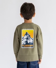 BRANSHES | プリント裏毛トレーナー(スウェット)