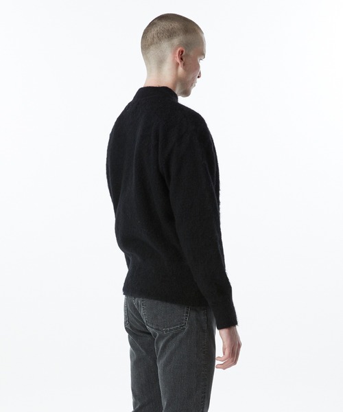 KURO（クロ）の「【KURO】MOHAIR MOCK NECK SWEATER（ニット/セーター・メンズ・ブラック・SMALL/MEDIUM）」の14枚目の写真