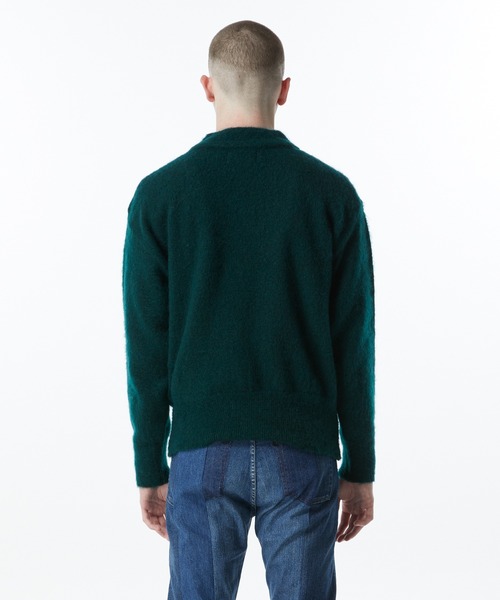 KURO（クロ）の「【KURO】MOHAIR MOCK NECK SWEATER（ニット/セーター・メンズ・ブラック・SMALL/MEDIUM）」の7枚目の写真
