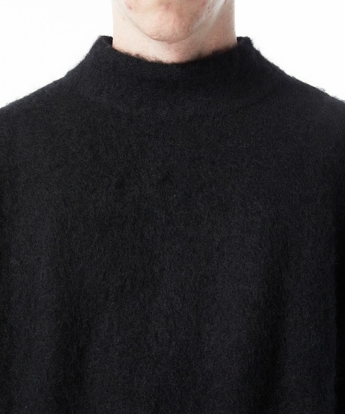 KURO（クロ）の「【KURO】MOHAIR MOCK NECK SWEATER（ニット/セーター・メンズ・ブラック・SMALL/MEDIUM）」の17枚目の写真