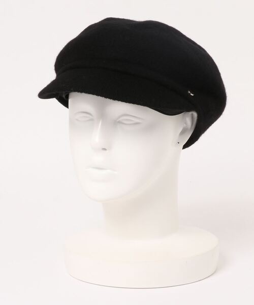 AZUL by moussy（アズールバイマウジー）の「THERMO CASQUETTE/サーモキャスケット（キャスケット・レディース・ブラック/ライトブラウン・FREE）」の8枚目の写真