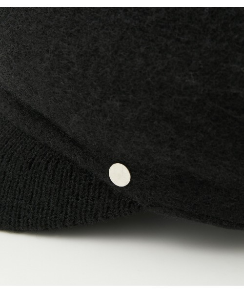 AZUL by moussy（アズールバイマウジー）の「THERMO CASQUETTE/サーモキャスケット（キャスケット・レディース・ブラック/ライトブラウン・FREE）」の3枚目の写真