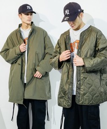 Ressaca | 【2点セット・3WAY】ビッグシルエット M-65 モッズコート＆中綿キルティングライナーセット(モッズコート)