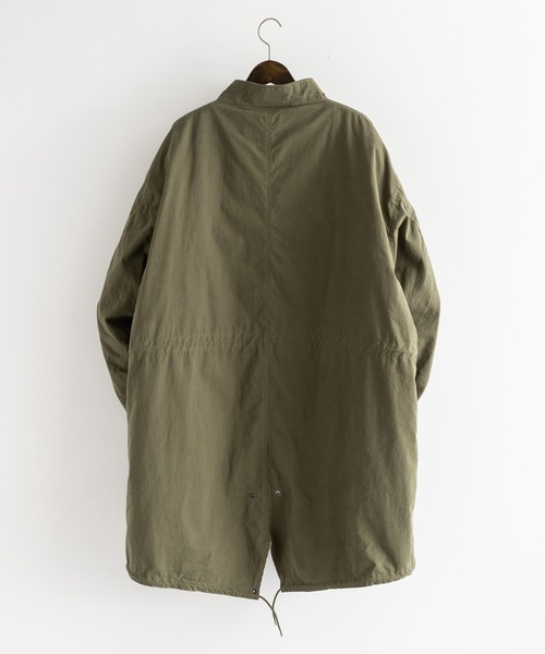 Ressaca（レサーカ）の「【2点セット・3WAY】ビッグシルエット M-65 モッズコート＆中綿キルティングライナーセット（モッズコート・メンズ・オリーブ/カーキ/ブラック・M/L）」の10枚目の写真