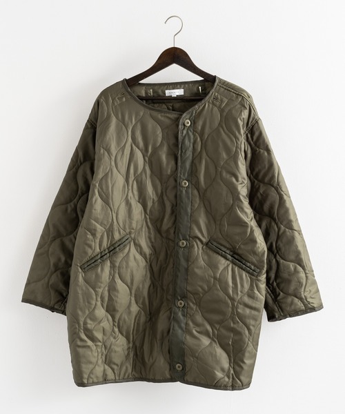 Ressaca（レサーカ）の「【2点セット・3WAY】ビッグシルエット M-65 モッズコート＆中綿キルティングライナーセット（モッズコート・メンズ・オリーブ/カーキ/ブラック・M/L）」の12枚目の写真