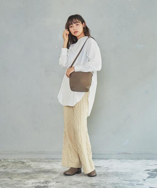 coen（コーエン）の「［洗える］ケーブルニットパンツ（その他パンツ