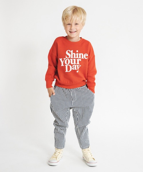 BRANSHES(ブランシェス)の「【あったか】ガーデナーテーパード裏起毛パンツ(その他パンツ・キッズ・オフホワイト/グリーン/ベージュ・110/120/90/130/100/140/150)」の14枚目の写真