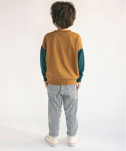 BRANSHES(ブランシェス)の「【あったか】ガーデナーテーパード裏起毛パンツ(その他パンツ・キッズ・オフホワイト/グリーン/ベージュ・110/120/90/130/100/140/150)」の17枚目の写真