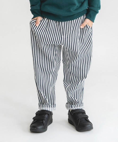 BRANSHES(ブランシェス)の「【あったか】ガーデナーテーパード裏起毛パンツ(その他パンツ・キッズ・オフホワイト/グリーン/ベージュ・110/120/90/130/100/140/150)」の6枚目の写真