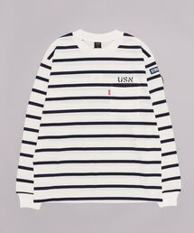 AVIREX | ネイバル パッチ ロングスリーブ Tシャツ / NAVAL PATCH LONG SLEEVE T-SHIRT / アヴィレックス / AVIREX(Tシャツ/カットソー)