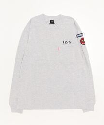 AVIREX | ネイバル パッチ ロングスリーブ Tシャツ / NAVAL PATCH LONG SLEEVE T-SHIRT / アヴィレックス / AVIREX(Tシャツ/カットソー)