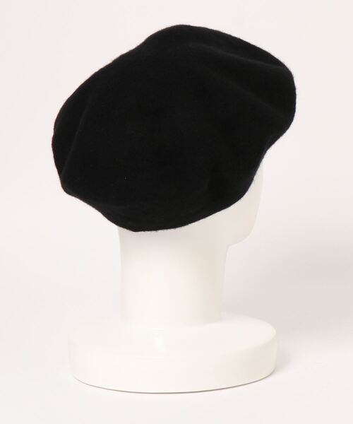 ANDGEEBEE（アンジービー）の「ウールベレー帽（ハンチング/ベレー帽・レディース・ブラック・FREE）」の6枚目の写真