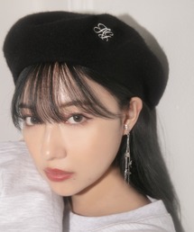 ANDGEEBEE | ウールベレー帽(ハンチング/ベレー帽)