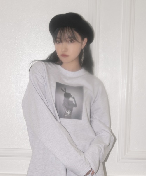 ANDGEEBEE（アンジービー）の「ウールベレー帽（ハンチング/ベレー帽・レディース・ブラック・FREE）」の7枚目の写真