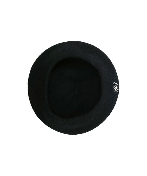 ANDGEEBEE（アンジービー）の「ウールベレー帽（ハンチング/ベレー帽・レディース・ブラック・FREE）」の4枚目の写真