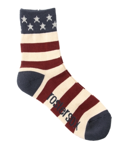 BEAMS BOY（ビームスボーイ）の「ROSTER SOCKS / USA フラッグ（ソックス/靴下・レディース・その他1・ONE SIZE）」の5枚目の写真