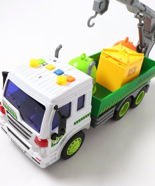 玩具超大好きヤロー セール】【F.O.TOYBOX】 クレーン車(四つのボタン・ライト音楽