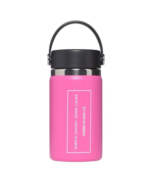HYDRO FLASK(ハイドロフラスク)の「Hydro Flask 12oz Wide Mouth ロゴプリントボトル(水筒・メンズ・ホワイト/ブラック/グレー/サックスブルー/イエロー/ブルー/その他3・FREE)」の7枚目の写真