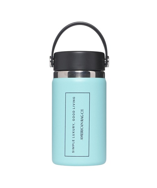 HYDRO FLASK(ハイドロフラスク)の「Hydro Flask 12oz Wide Mouth ロゴプリントボトル(水筒・メンズ・ホワイト/ブラック/グレー/サックスブルー/イエロー/ブルー/その他3・FREE)」の4枚目の写真