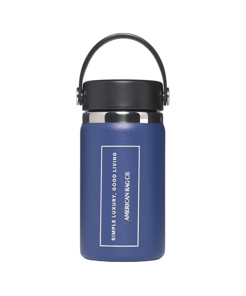 HYDRO FLASK(ハイドロフラスク)の「Hydro Flask 12oz Wide Mouth ロゴプリントボトル(水筒・メンズ・ホワイト/ブラック/グレー/サックスブルー/イエロー/ブルー/その他3・FREE)」の5枚目の写真