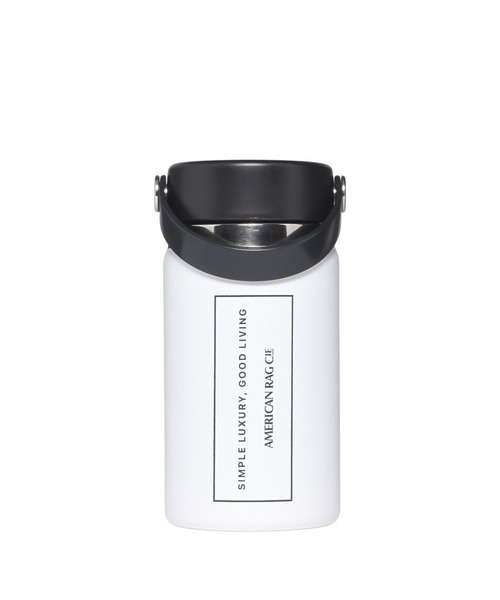 HYDRO FLASK(ハイドロフラスク)の「Hydro Flask 12oz Wide Mouth ロゴプリントボトル(水筒・メンズ・ホワイト/ブラック/グレー/サックスブルー/イエロー/ブルー/その他3・FREE)」の9枚目の写真