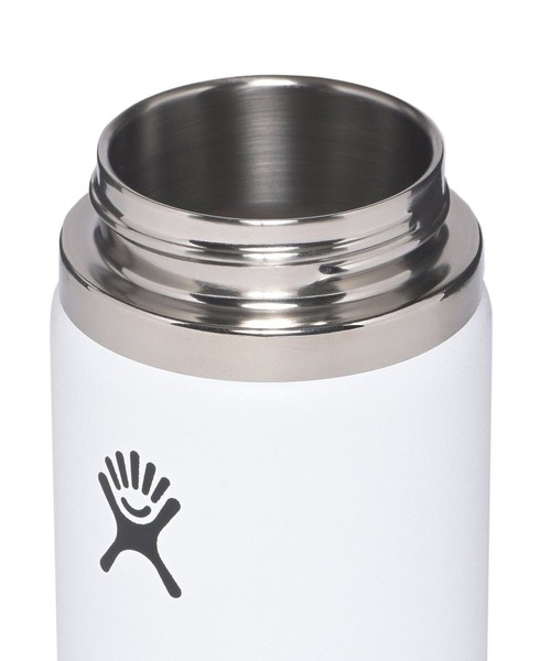 HYDRO FLASK(ハイドロフラスク)の「Hydro Flask 12oz Wide Mouth ロゴプリントボトル(水筒・メンズ・ホワイト/ブラック/グレー/サックスブルー/イエロー/ブルー/その他3・FREE)」の12枚目の写真