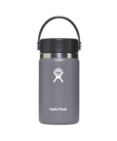 HYDRO FLASK(ハイドロフラスク)の「Hydro Flask 12oz Wide Mouth ロゴプリントボトル(水筒・メンズ・ホワイト/ブラック/グレー/サックスブルー/イエロー/ブルー/その他3・FREE)」の15枚目の写真
