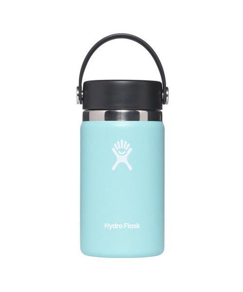 HYDRO FLASK(ハイドロフラスク)の「Hydro Flask 12oz Wide Mouth ロゴプリントボトル(水筒・メンズ・ホワイト/ブラック/グレー/サックスブルー/イエロー/ブルー/その他3・FREE)」の22枚目の写真