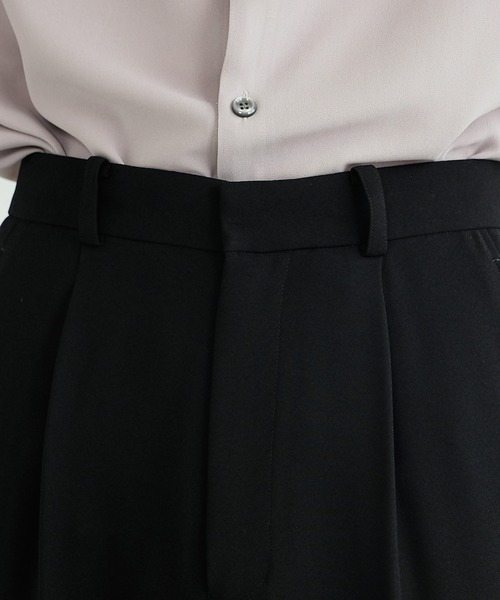 Lui's（ルイス）の「【オリジナルファブリック4×4セットアップシリーズ】 フレアパンツ（スラックス・メンズ・ブラック/グリーン・SMALL/MEDIUM）」の13枚目の写真