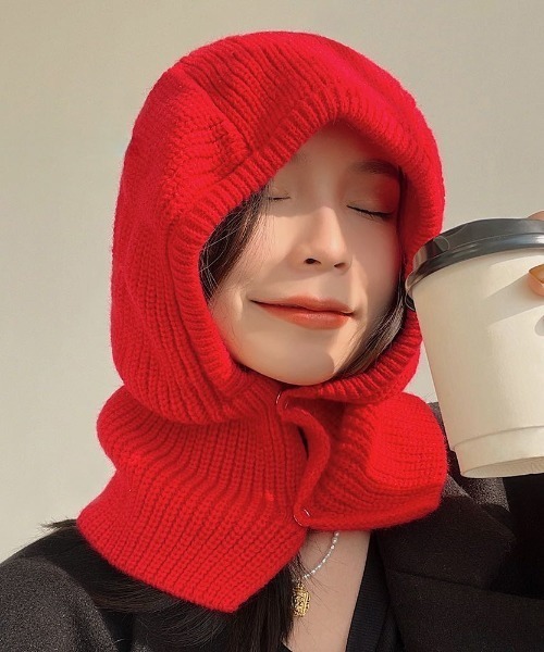 MANGROVE（マングローブ）の「ニットフードウォーマーバラクラバ