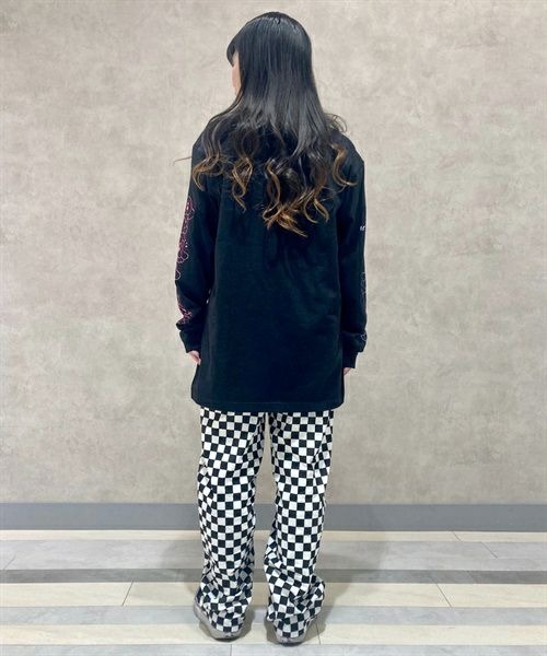 Candy Stripper(キャンディストリッパー)の「CHECKERED EASY パンツ(その他パンツ・レディース・オレンジ/ブラック/ライトグリーン・2)」の16枚目の写真
