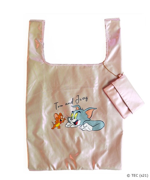 Tom&Jerry(トムアンドジェリー)の「【公式】トムとジェリー カラーメタリックエコバッグ(エコバッグ/サブバッグ・レディース・ピンク/ブルー・FREE)」の16枚目の写真