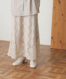 SENSE OF PLACE by URBAN RESEARCH | コットンレースナロースカート(スカート)
