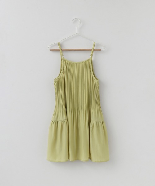 ROPE' PICNIC（ロペピクニック）の「【KIDS】【2WAY】プリーツキャミワンピース（ワンピース・キッズ・チャコールグレー/オリーブ/ベージュ系その他2・120/150/140/110/130）」の3枚目の写真