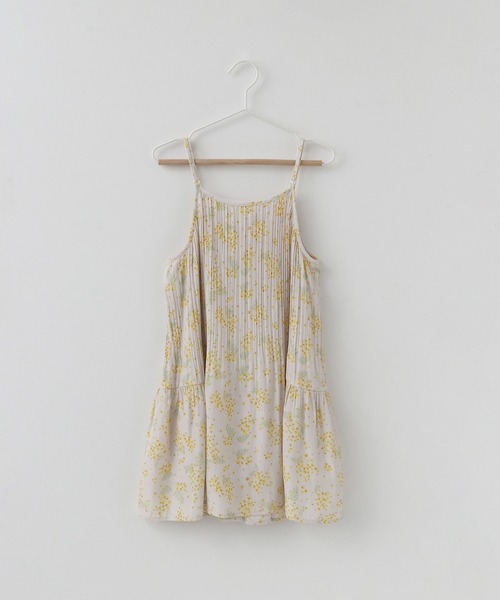 ROPE' PICNIC（ロペピクニック）の「【KIDS】【2WAY】プリーツキャミワンピース（ワンピース・キッズ・チャコールグレー/オリーブ/ベージュ系その他2・120/150/140/110/130）」の2枚目の写真