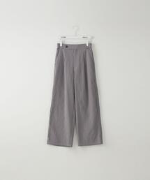 CITEN | ＜CITEN（シテン）＞ダブルガーゼ タックワイドパンツ(その他パンツ)