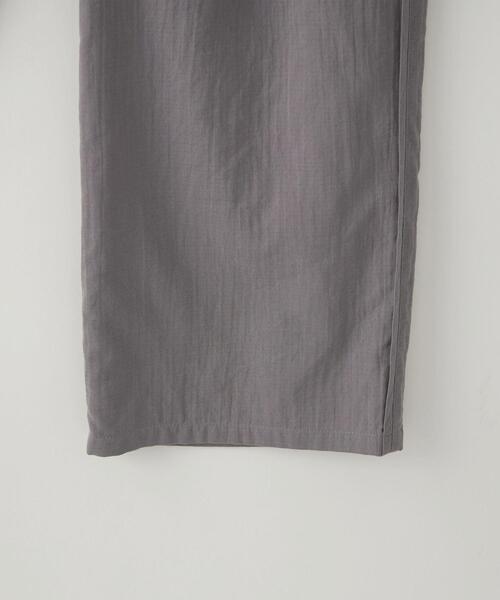 CITEN（シテン）の「＜CITEN（シテン）＞ダブルガーゼ タックワイドパンツ（その他パンツ・レディース・ライトグレー/オフホワイト・M/S）」の7枚目の写真